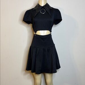 Killstar Darita Black Women's Suspender Dress Size M